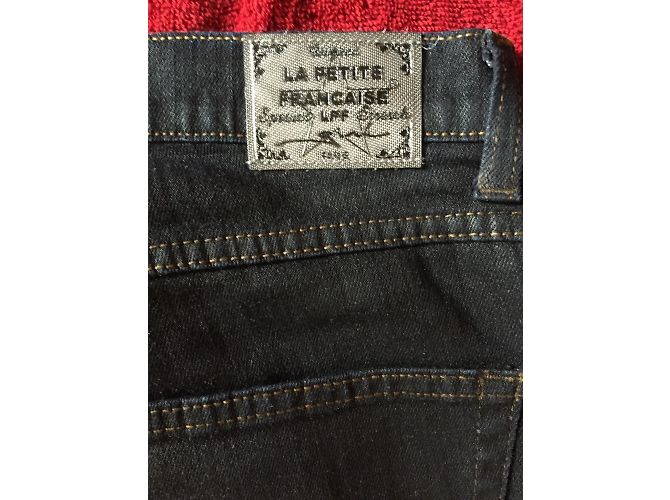 Vaqueros La petite française de denim negro stretch 40 - vista 4