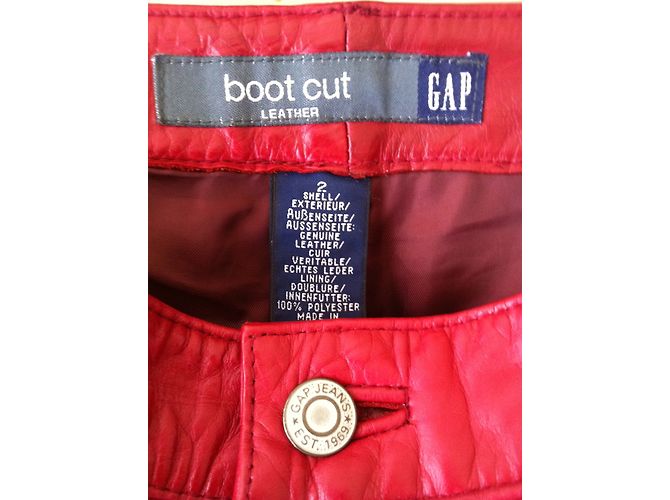 Gap Jeans Vermelho - vista 8