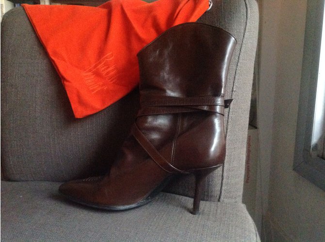 Rodolphe Menudier Botines Chocolate - vista 5