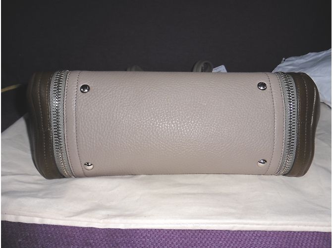 Borsa a mano Salvatore Ferragamo in pelle taupe - vista 5