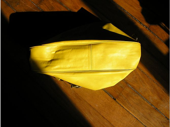 Borsa Mulberry in pelle gialla Giallo - vista 6