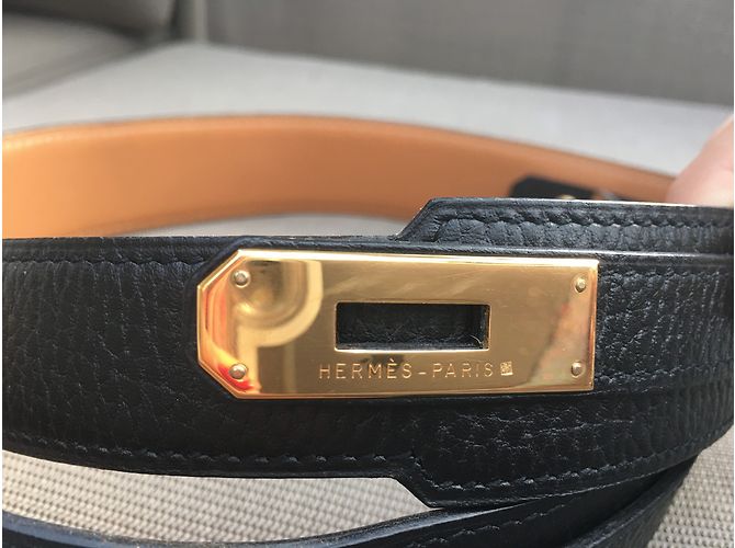 Kelly Hermès Belts Black - view 4