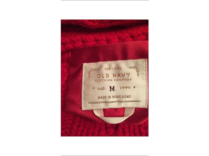 Autre Marque Suéter Old Navy Rojo de Lana y Algodón M Roja - vista 5