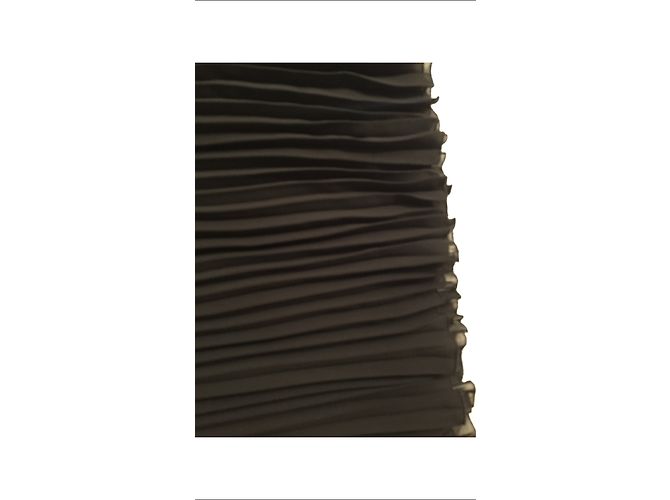 Autre Marque Falda plisada negra Sí talla 40 Negro - vista 4