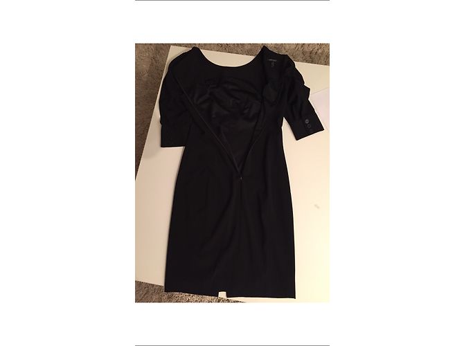 Autre Marque Apart Schwarzes Tailliertes Kleid Größe 36 - Ansicht 4