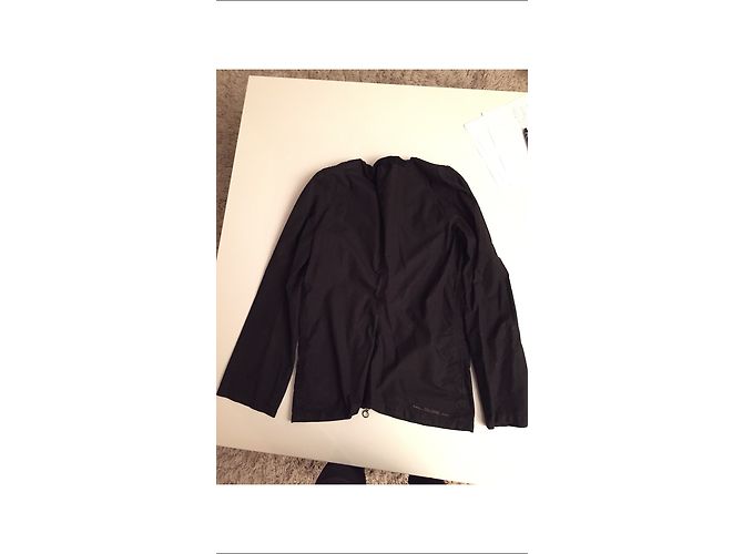 Autre Marque Top negro de algodón Cop.Copine Talla 38 - vista 2