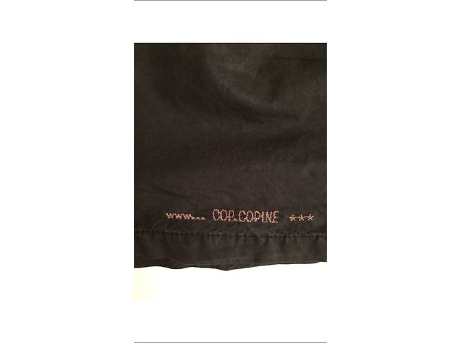 Autre Marque Top negro de algodón Cop.Copine Talla 38 - vista 4