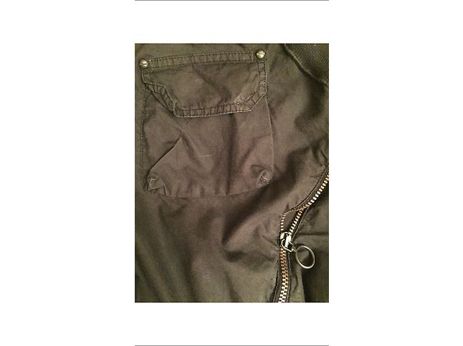 Autre Marque Top negro de algodón Cop.Copine Talla 38 - vista 5