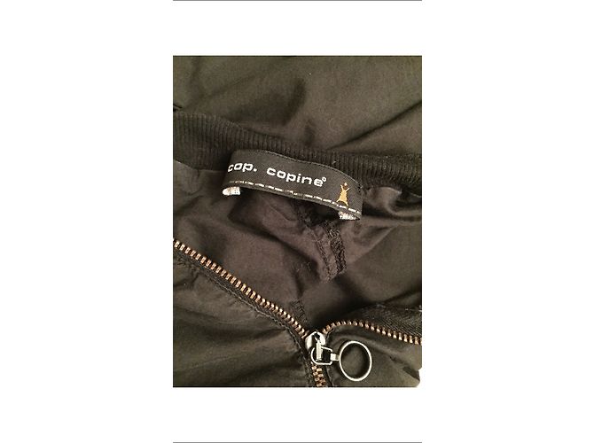 Autre Marque Top negro de algodón Cop.Copine Talla 38 - vista 6