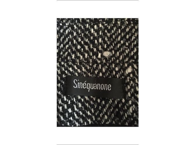 Sinéquanone Wolljacke Größe 38/40 Mehrfarben - Ansicht 3