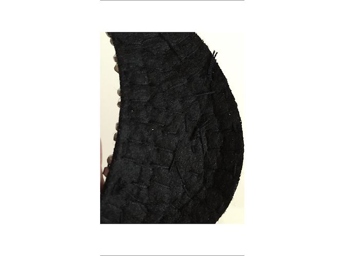 Autre Marque Collana di perle nere Nero - vista 4