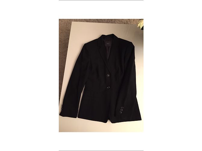 Autre Marque Oui Schwarze Anzugjacke Größe 38 - Ansicht 3