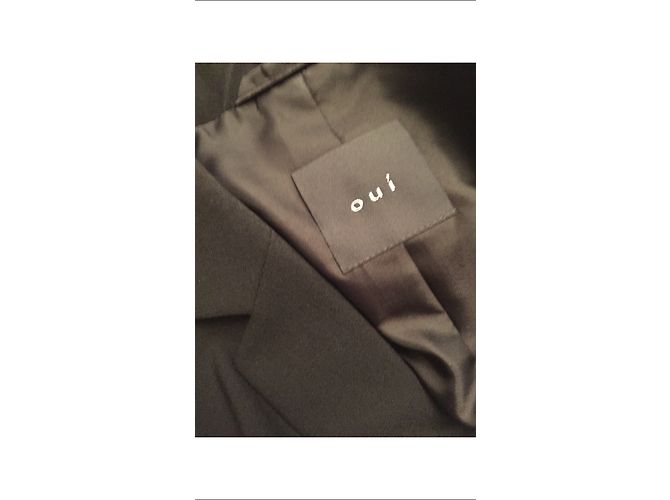 Autre Marque Oui Schwarze Anzugjacke Größe 38 - Ansicht 5