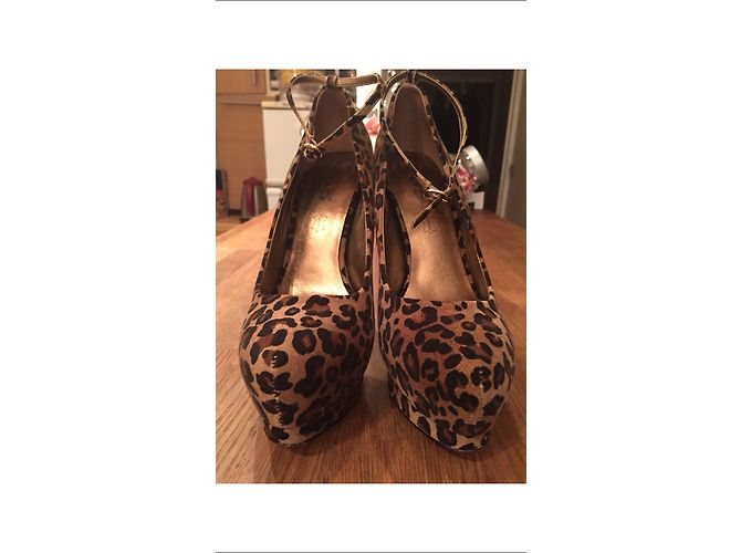 Autre Marque 1 To 3 Pumps Leopardenmuster Leder Größe 37 Leopardenprint - Ansicht 2
