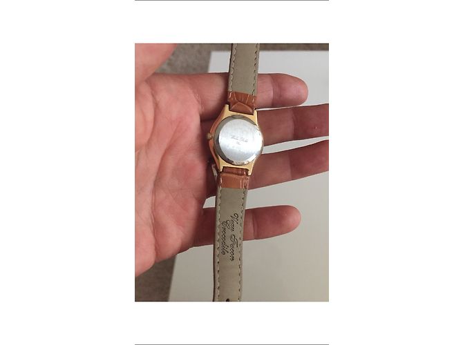 Autre Marque Willer Poclet Plate Round Dial Uhr Gold Stahl Golden - Ansicht 4