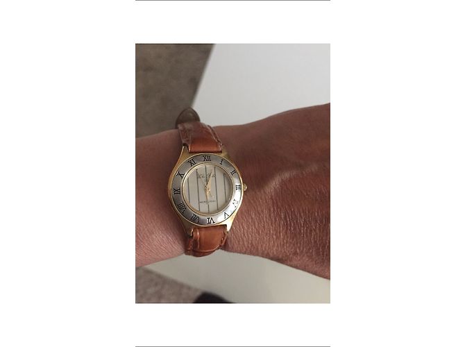 Autre Marque Willer Poclet Plate Round Dial Uhr Gold Stahl Golden - Ansicht 5