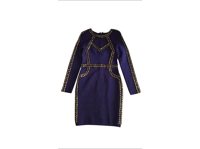 Autre Marque Forever 21 Kleid Lila Stretch Größe 38 - Ansicht 2