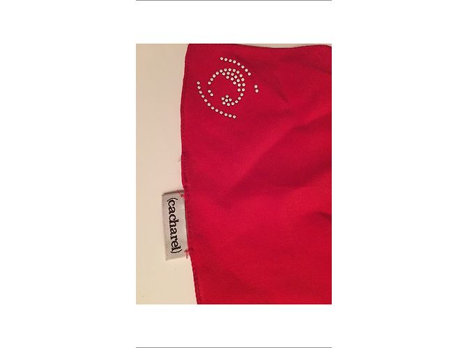 Cacharel Seidentuch rot 53 x 53 cm - Ansicht 3
