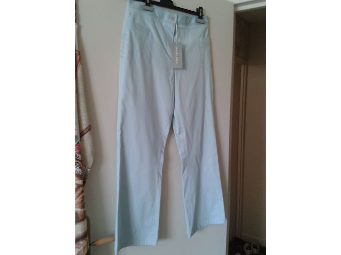 Pantalones 7/8 de algodón azul Gerard Darel - vista 5
