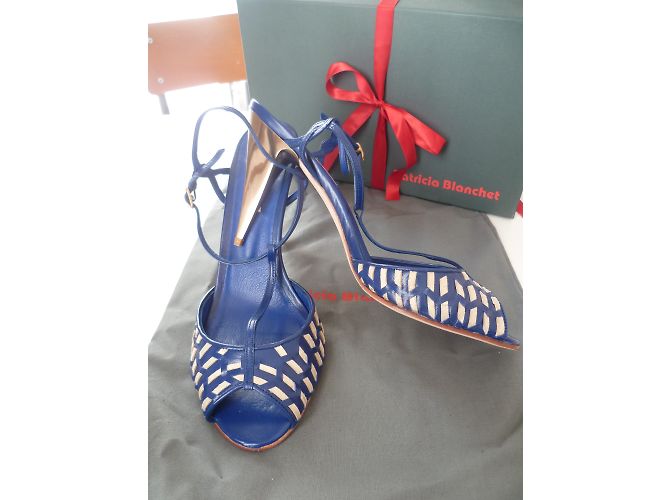 Patricia Blanchet Sandalen Blau - Ansicht 2