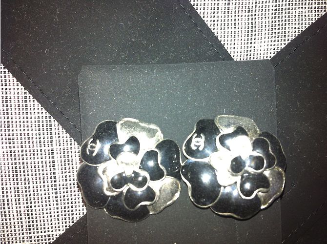 Chanel Brincos Prata - vista 7