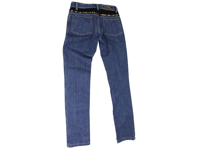 Jeans Skinny Louis Vuitton en Denim Azul Talla 38 - vista 2