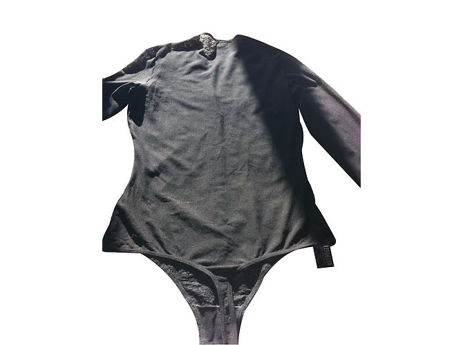 Body de Encaje Negro Wolford - vista 2
