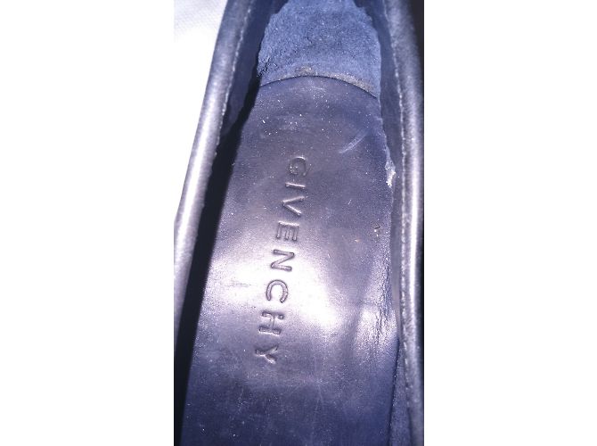 Givenchy Leder Slipper Blau - Ansicht 5