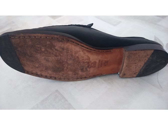 Givenchy Leder Slipper Blau - Ansicht 6