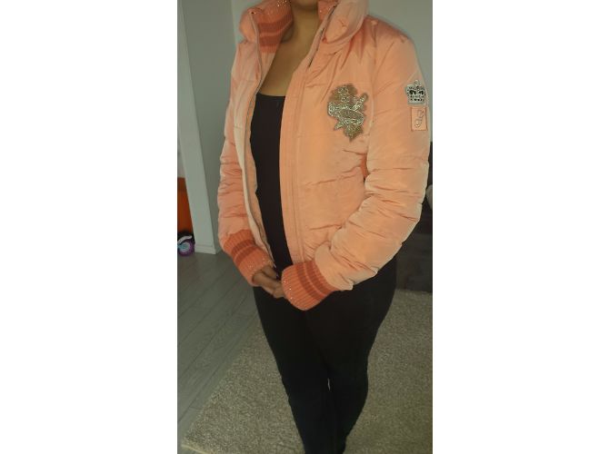Chaqueta Geospirit Coral con Seda - vista 5