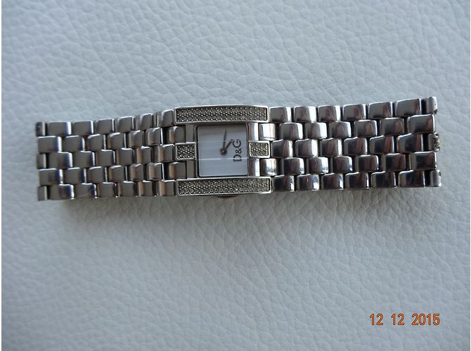 Dolce & Gabbana Uhr Silberfarben Metall 25mm - Ansicht 5