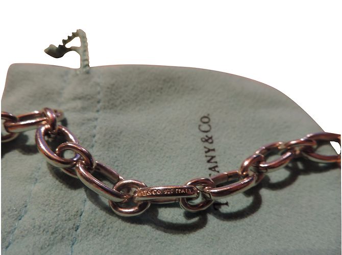 Bracciale a maglie in argento massiccio Tiffany & Co - vista 2