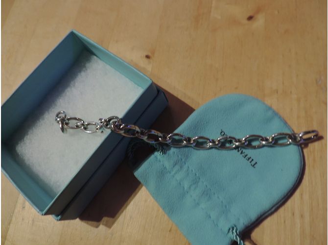 Bracciale a maglie in argento massiccio Tiffany & Co - vista 3