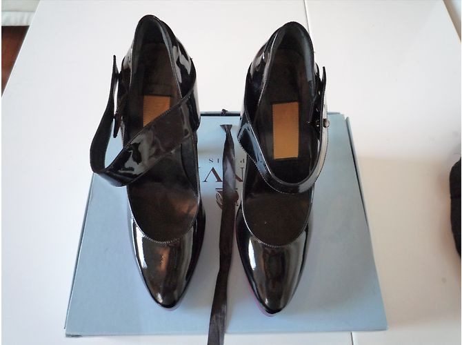 Lanvin Babys Pumps Schwarz Lackleder - Ansicht 3