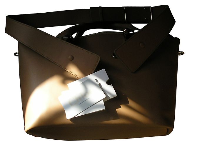 Borsa a mano Chloé Baylee in pelle Wet Sand Coral Reef - vista 2
