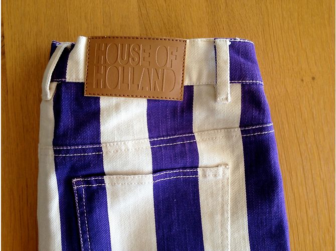 House Of Holland Pantalones Púrpura - vista 6