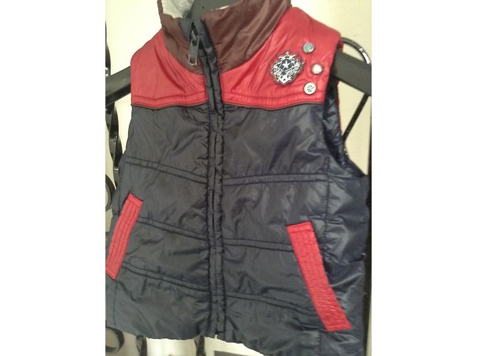 Gilet Ikks Bleu Polyester 18M - vue 3