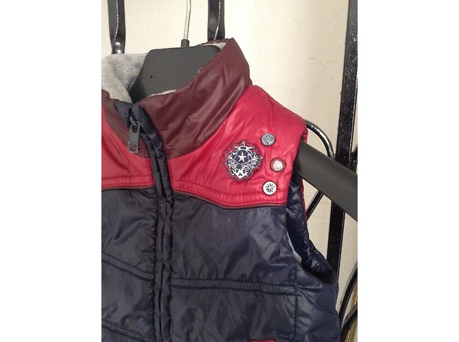Gilet Ikks Bleu Polyester 18M - vue 4