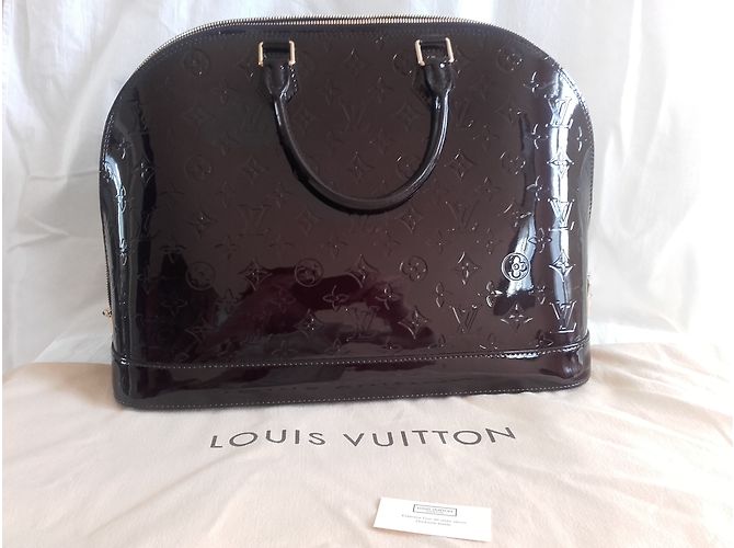 Alma Louis Vuitton Sacolas Bordeaux - vista 9