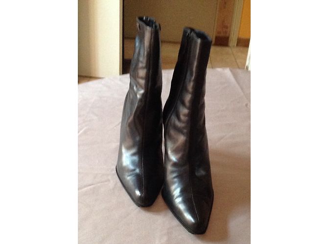 Botines Versace de piel negra Negro - vista 11