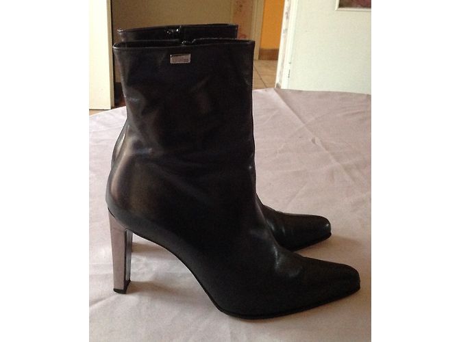 Botines Versace de piel negra Negro - vista 9