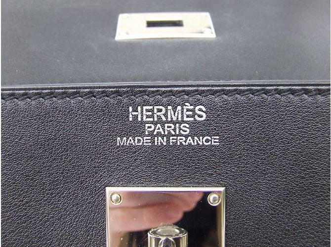Kelly Hermès Mala de viagem Preto - vista 12