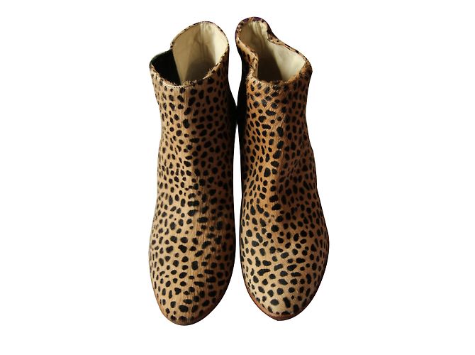 Les Prairies de Paris Stiefeletten Leopardenprint - Ansicht 2