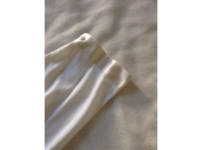 Vestaglia La Perla in cotone bianco - vista 5
