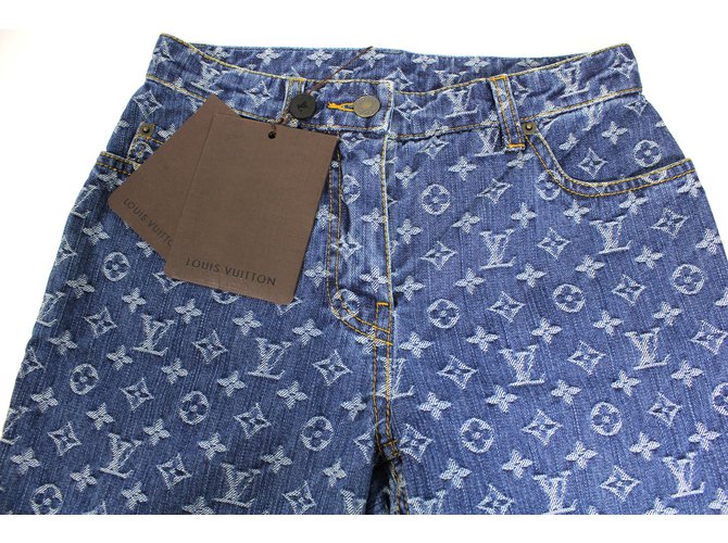 Louis Vuitton Jeans Blu - vista 2