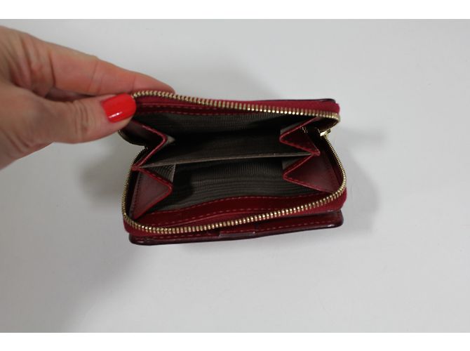 Cartera Céline de charol roja - vista 5