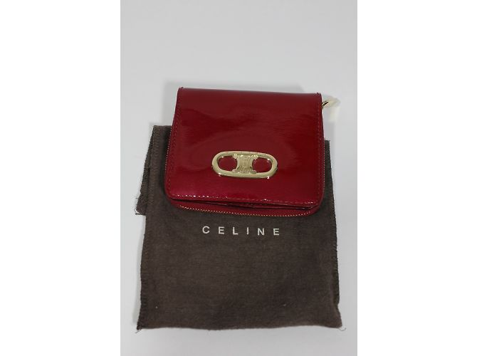 Cartera Céline de charol roja - vista 6