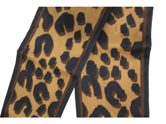 Louis Vuitton Lenços Estampa de leopardo - vista 3