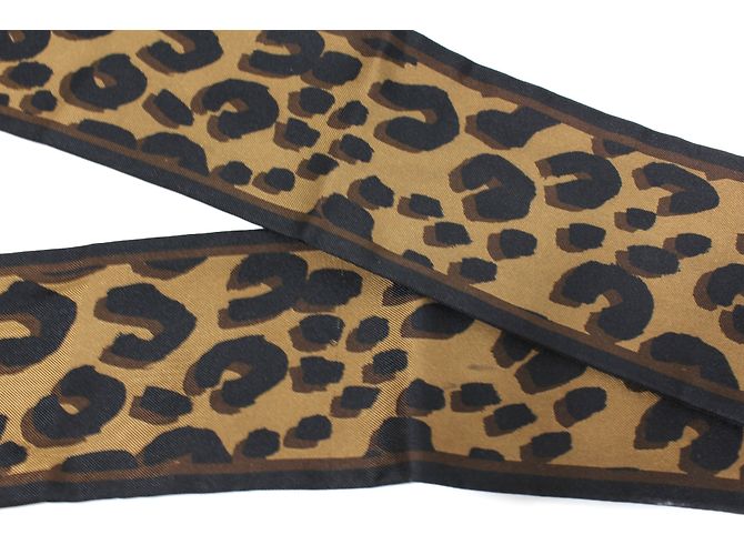 Louis Vuitton Lenços Estampa de leopardo - vista 4