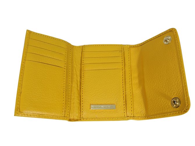 Marc by Marc Jacobs Leder Geldbörse Gelb - Ansicht 2